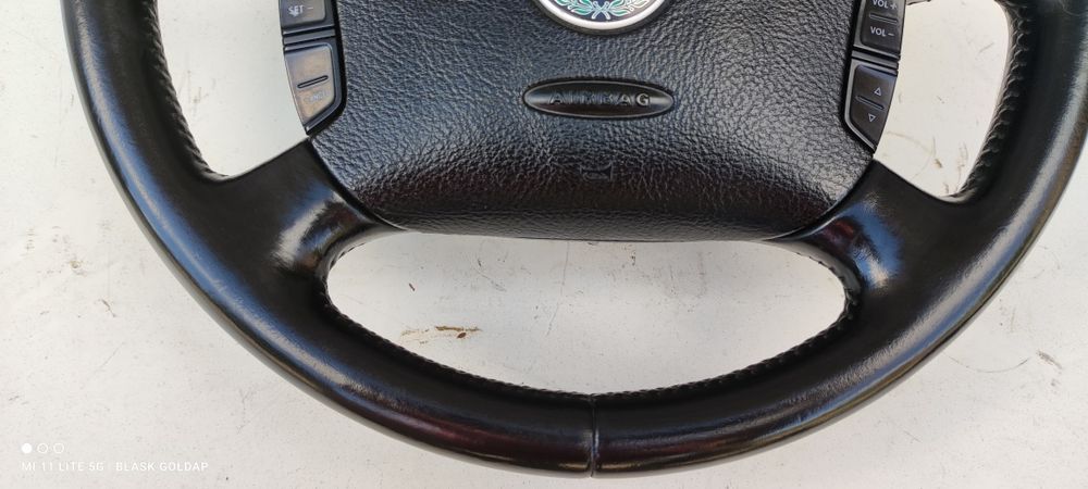 Kierownica Multifunkcja Skóra Skoda SuperB 1.9 Manual 2004 BlaskGołdap