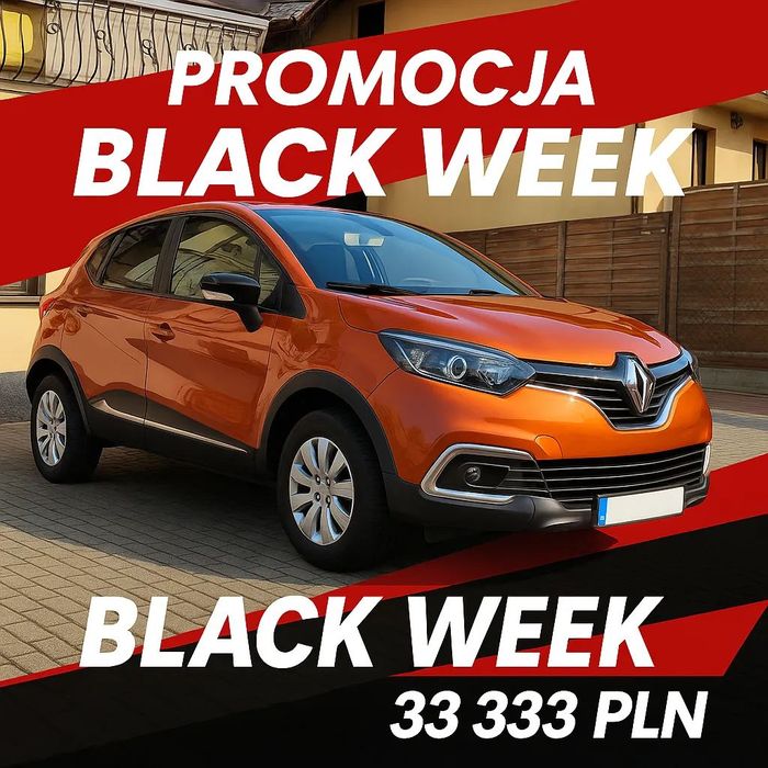 Renault Captur Captur 0.9 benzyna bogate wyposażenie znikomy przebieg.