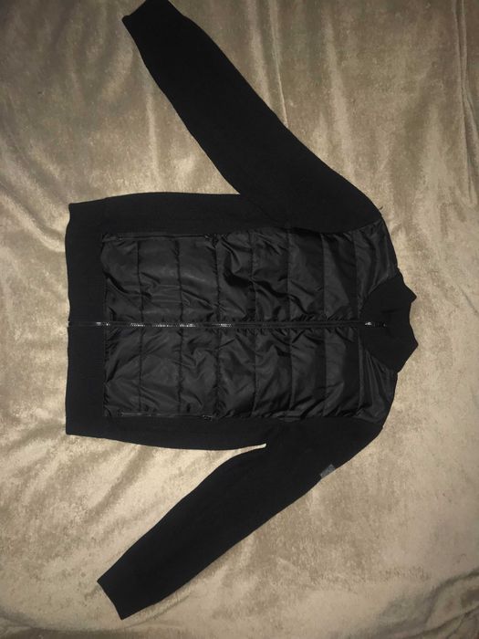 Чорна чоловіча утеплена кофта з кишенями Bugatti розмір S