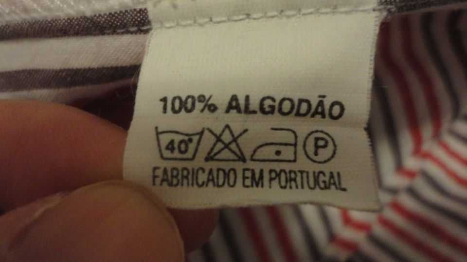 Camisa de senhora às riscas Américus