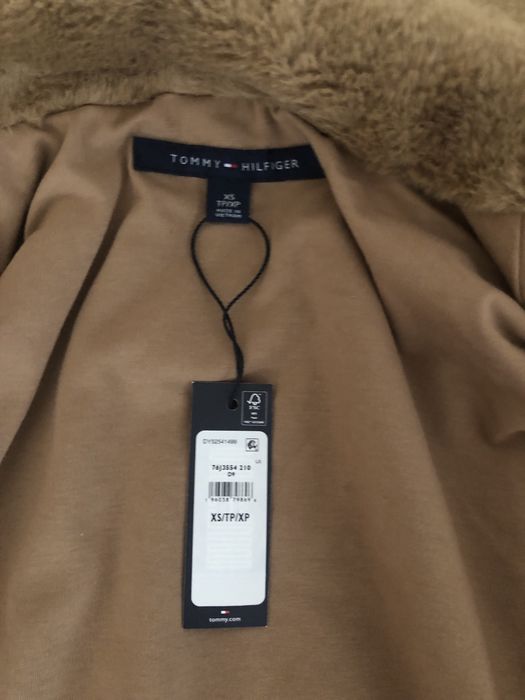 Новий Бомбер Tommy Hilfiger тедді, розмір XS з біркою
