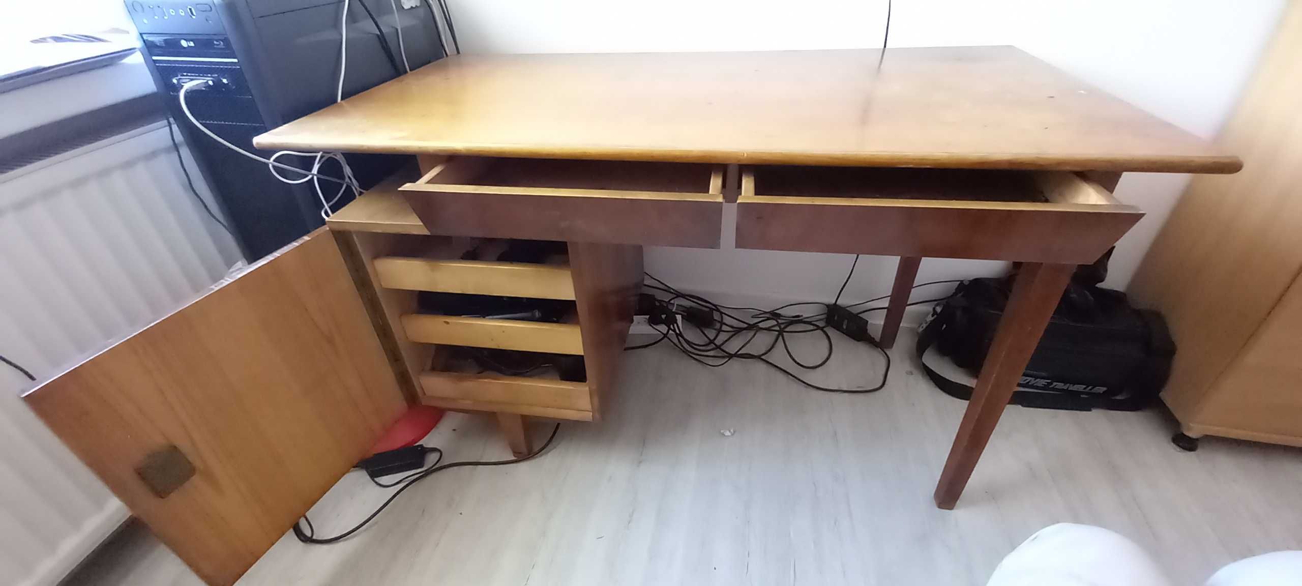 biurko PRL lata 50/60