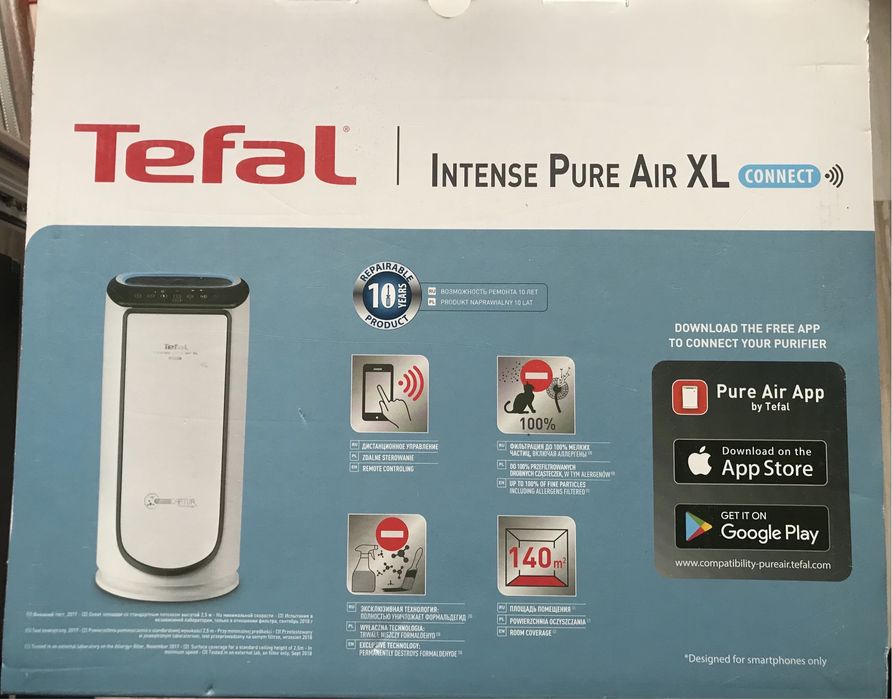 TEFAL Intense Pure Air XL odświerzacz powietrza nowy
