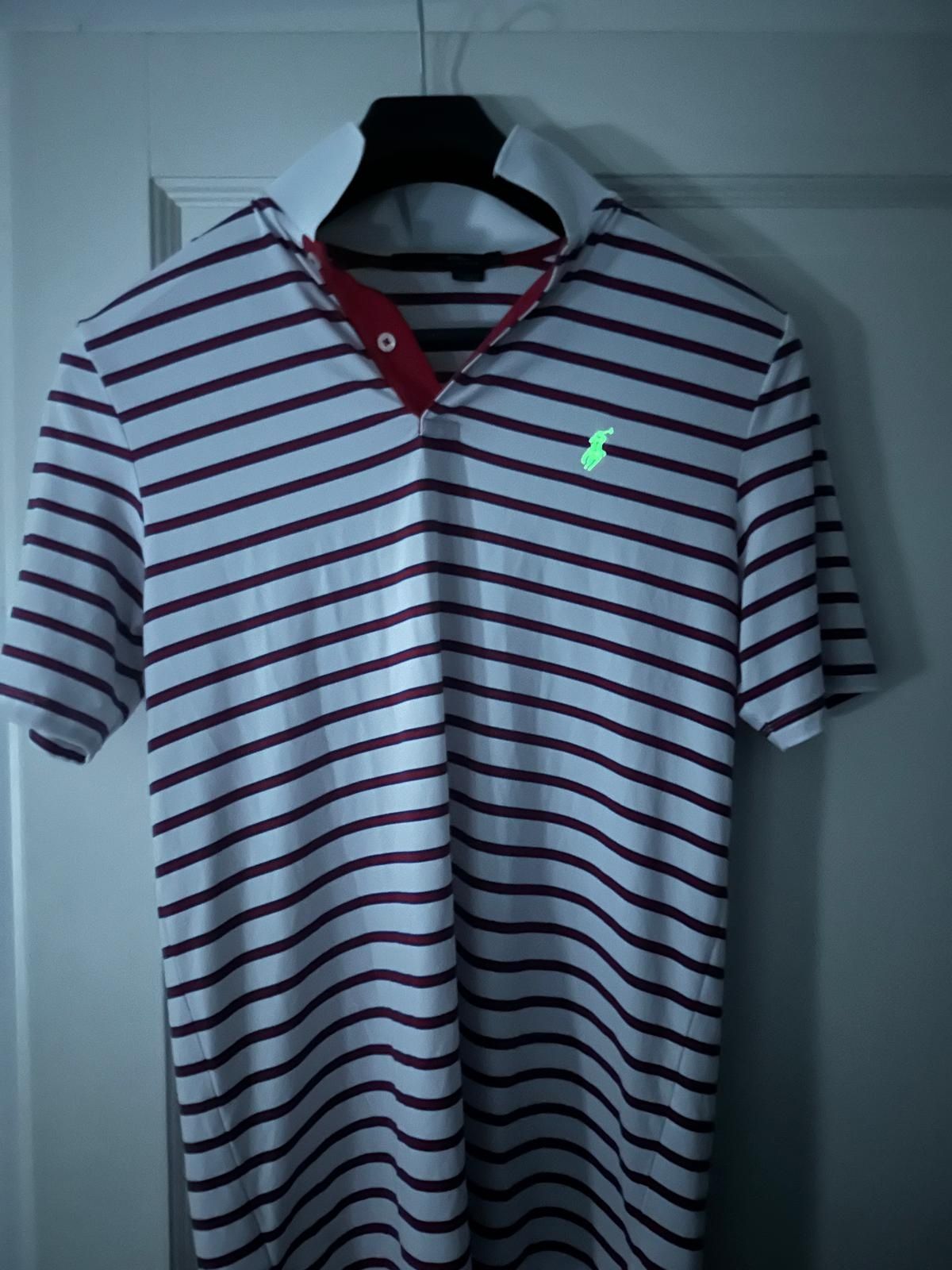 POLO Ralph Lauren RLX  r S M świecący fluorescencyjny konik elastyczna
