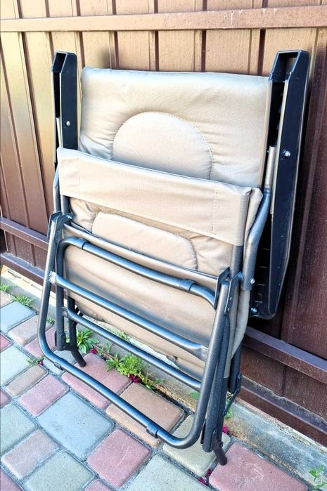 Карпове розкладне крісло тролінг люкс з підлокітниками до 150 кг