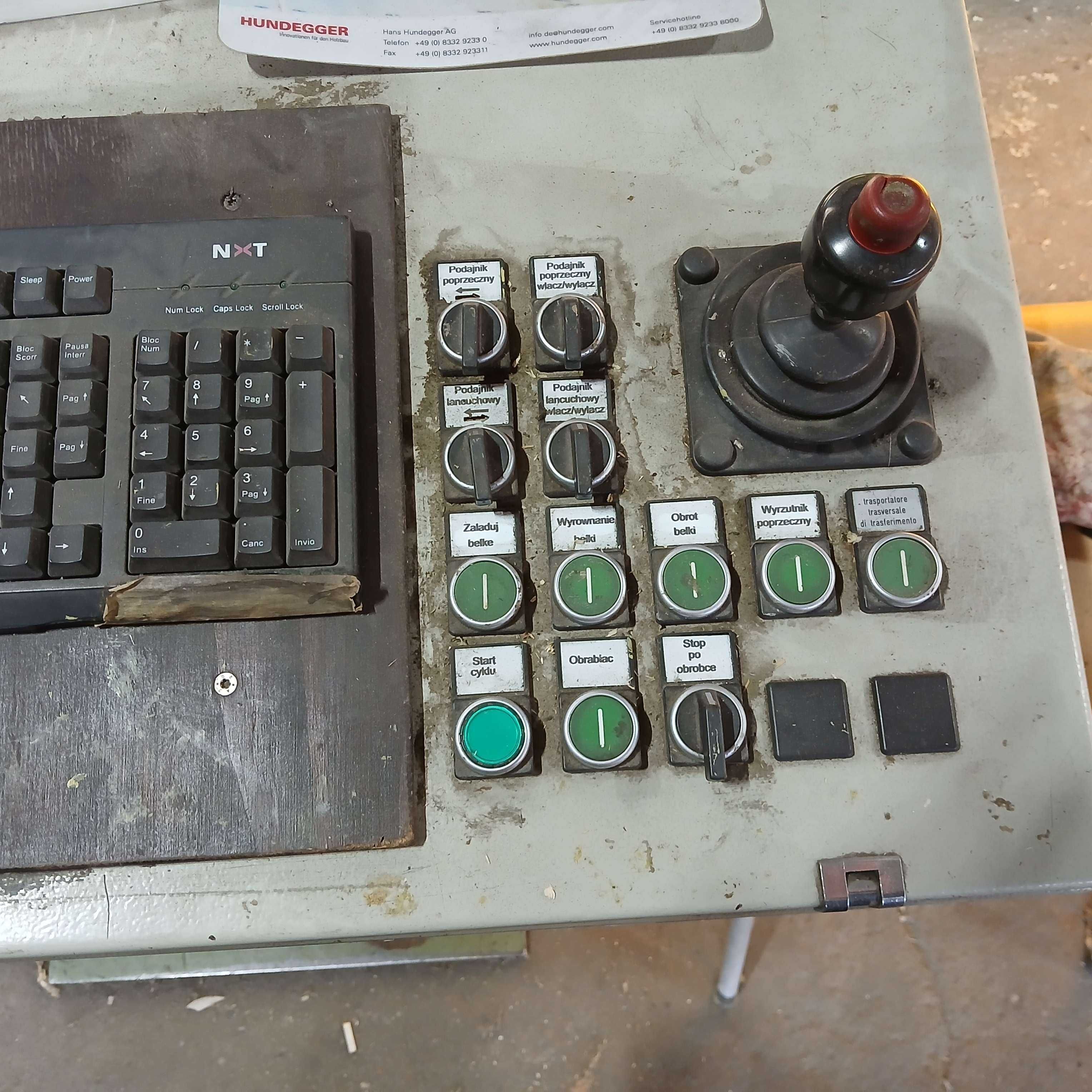 Linia ciesielska  CNC  HUNDEGGER  K1-A