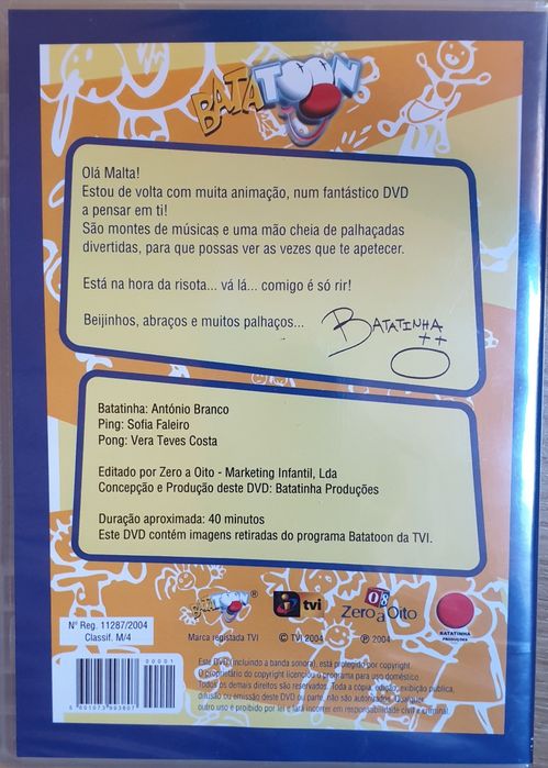 DvD Batatton por estrear