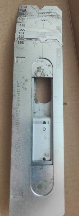 Универсальный шаблон Soldatov 3.0 для врезки фурнитуры в двери