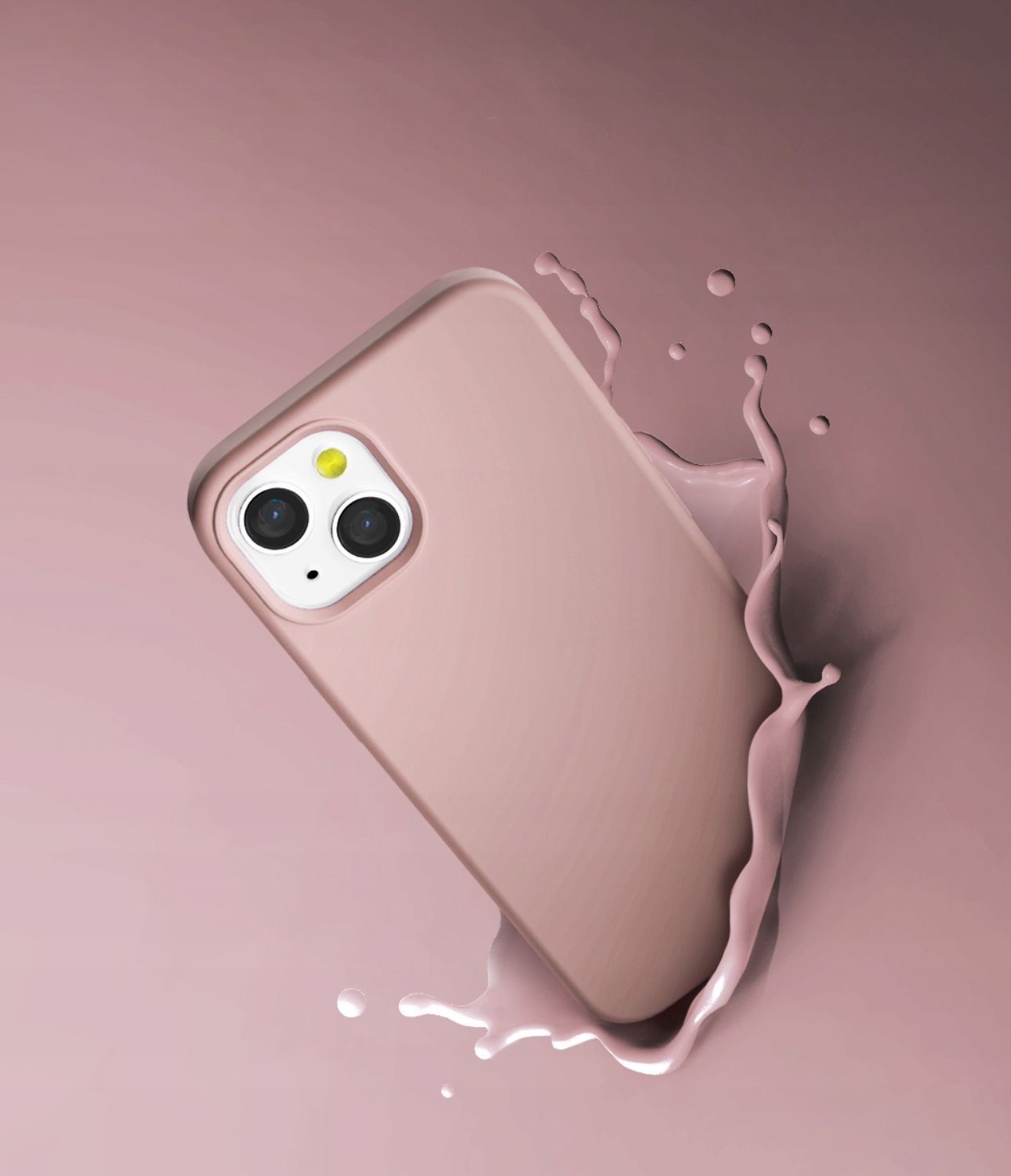 Etui do iPhone 14 Pro Max Mercury MagSafe Silikonowe z mikrofibrą