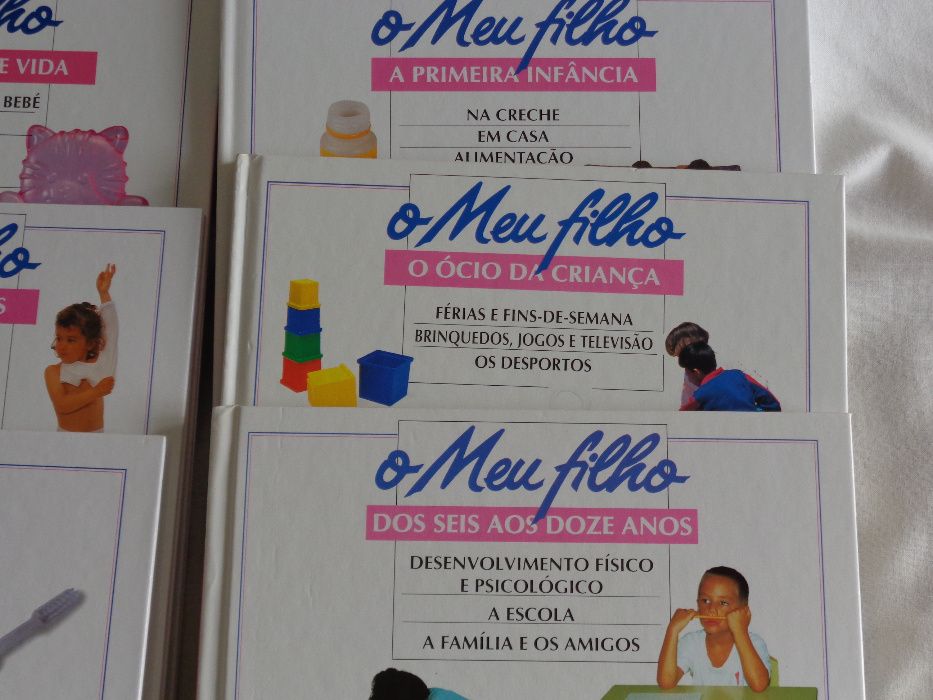 Colecção completa de livros "O meu Filho", auto-ajuda