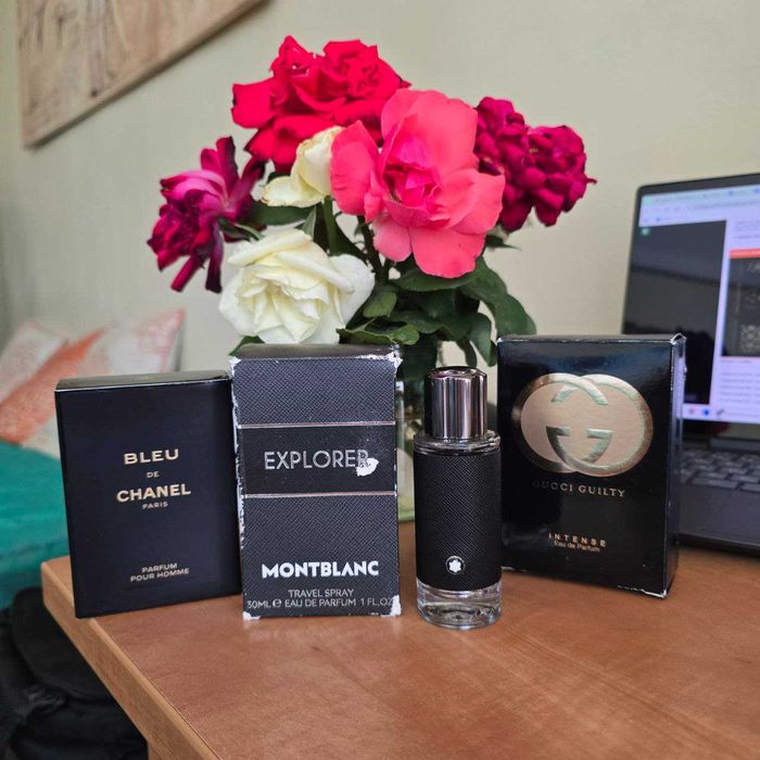 Коробки від парфумів духов та флакон montblanc explorer