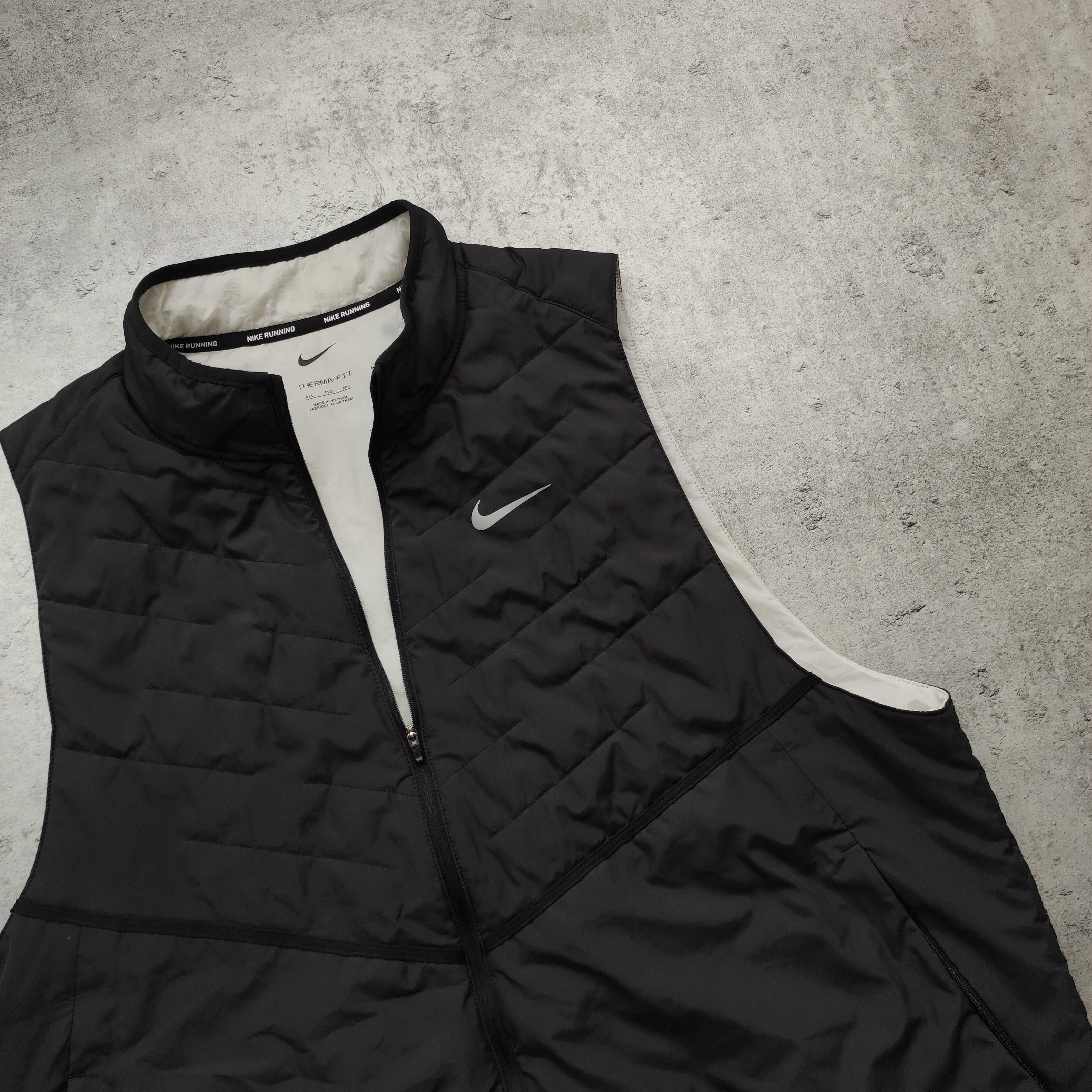 MĘSKA PREMIUM Lekka Sportowa Kamizelka Thermal Fit Nike PRO Running