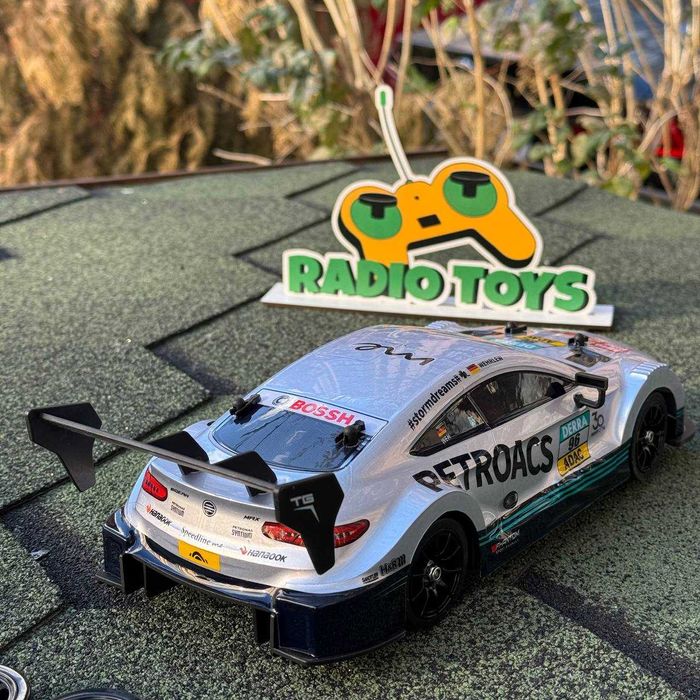 Дрифт машинка на радиоуправлении Mercedes AMG C63 Silver 30 км/ч Дрифт