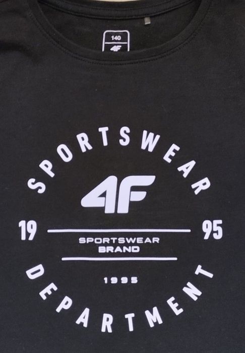 Bluzki 4F 140, zestaw 3 szt(różowa, czarna, szara)