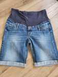 Spodenki jeansowe ciążowe h&m