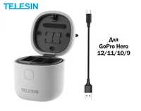 Зарядний пристрій Telesin Allin для GoPro 12/11/10/9.