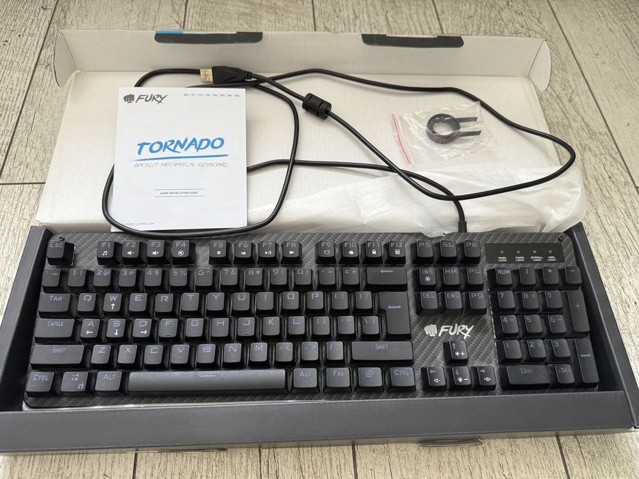 FURY Tornado/Battler - klawiatura mechaniczna i mysz
