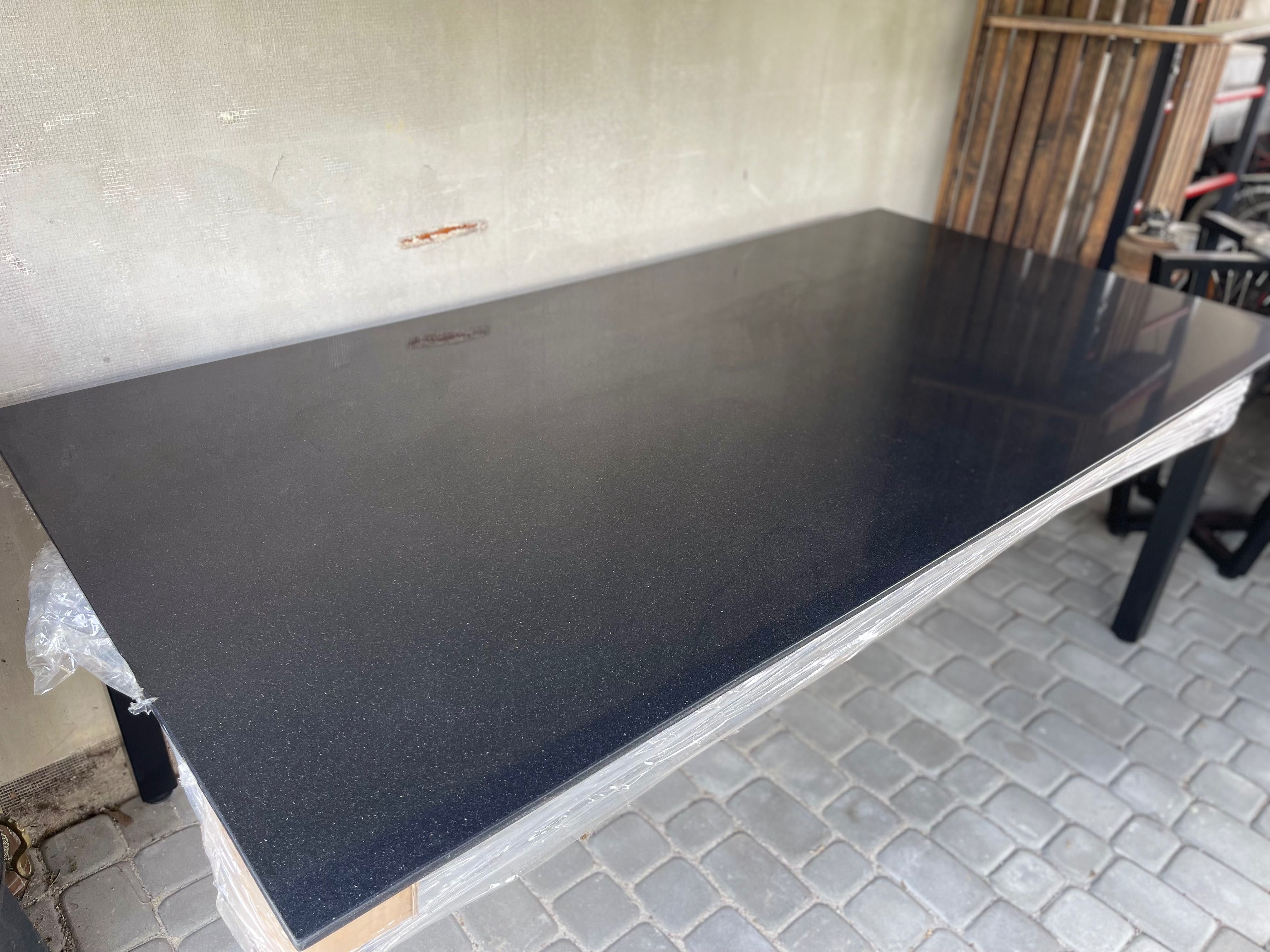 Stół jadalnia taras blat konglomerat 200x100cm