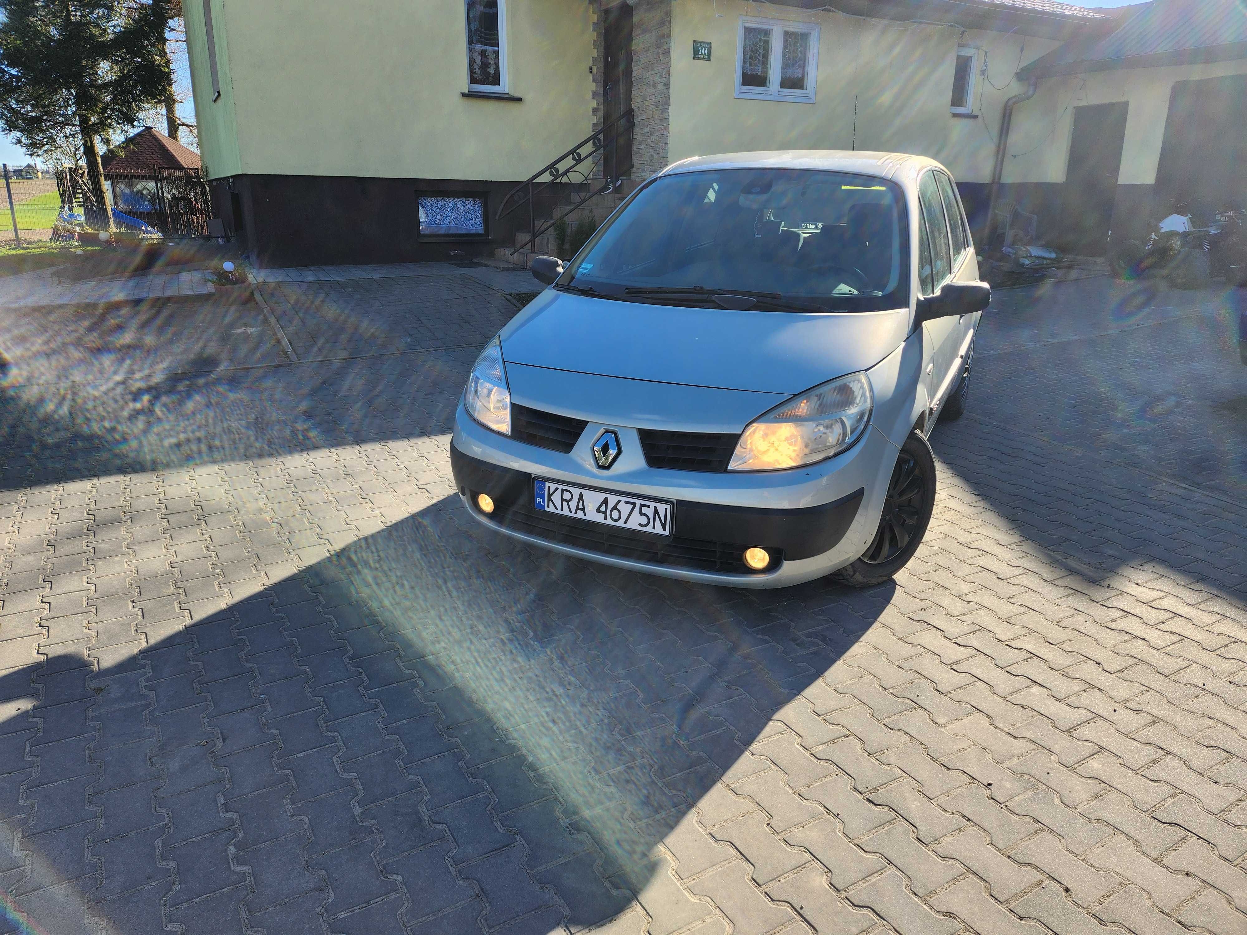 Renault Scenic 2 klimatyzacja Navigacja bez rdzy oryginalny przebieg!