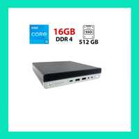 Неттоп HP ProDesk 600 G5 USDT/Core i5/16GB DDR4/512GB SSD/UHD 630/DP