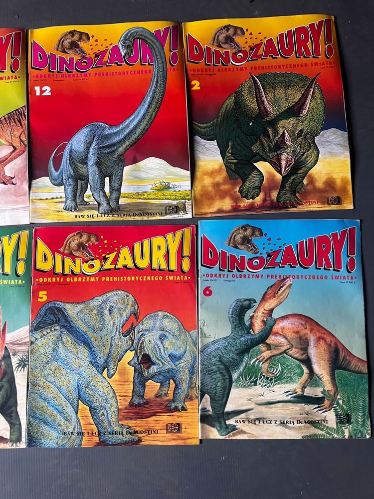 Stary dwutygodnik DeAgostini Dinozaury