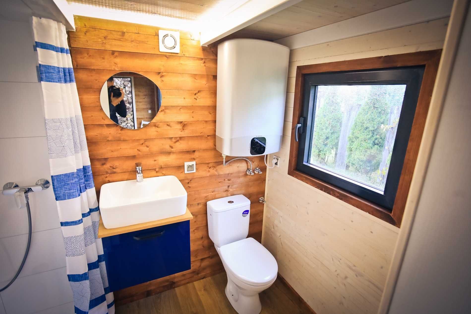 Tiny House - całoroczny mobilny dom / biuro - na przyczepie DCM 3500kg