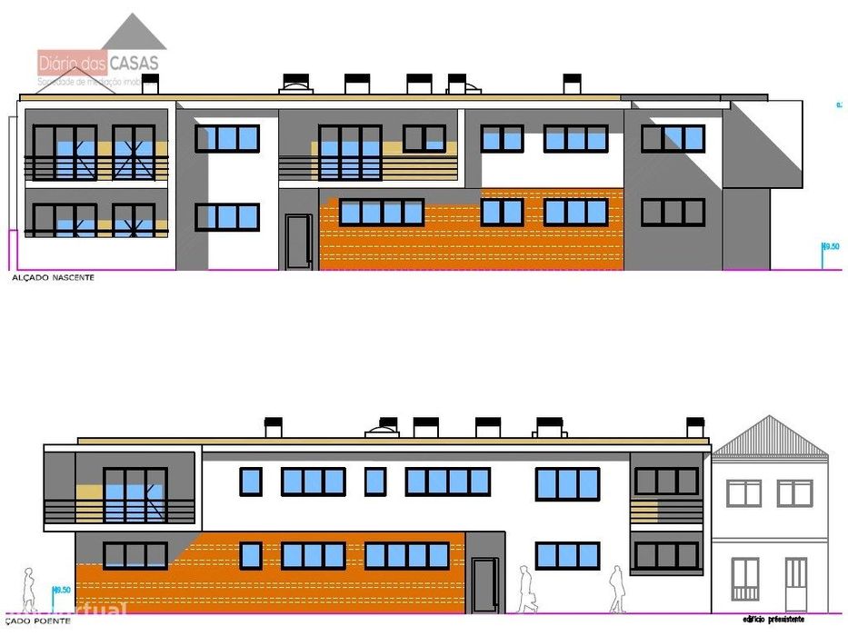 Lote de terreno para prédio com 6 frações na Pampilhosa