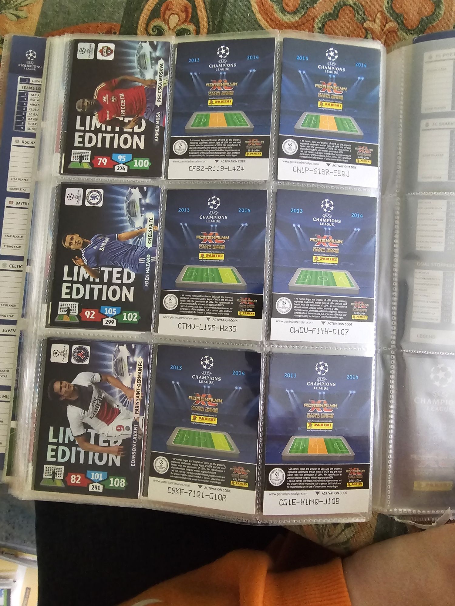 Album Panini Champions League 2013/14 kompletny