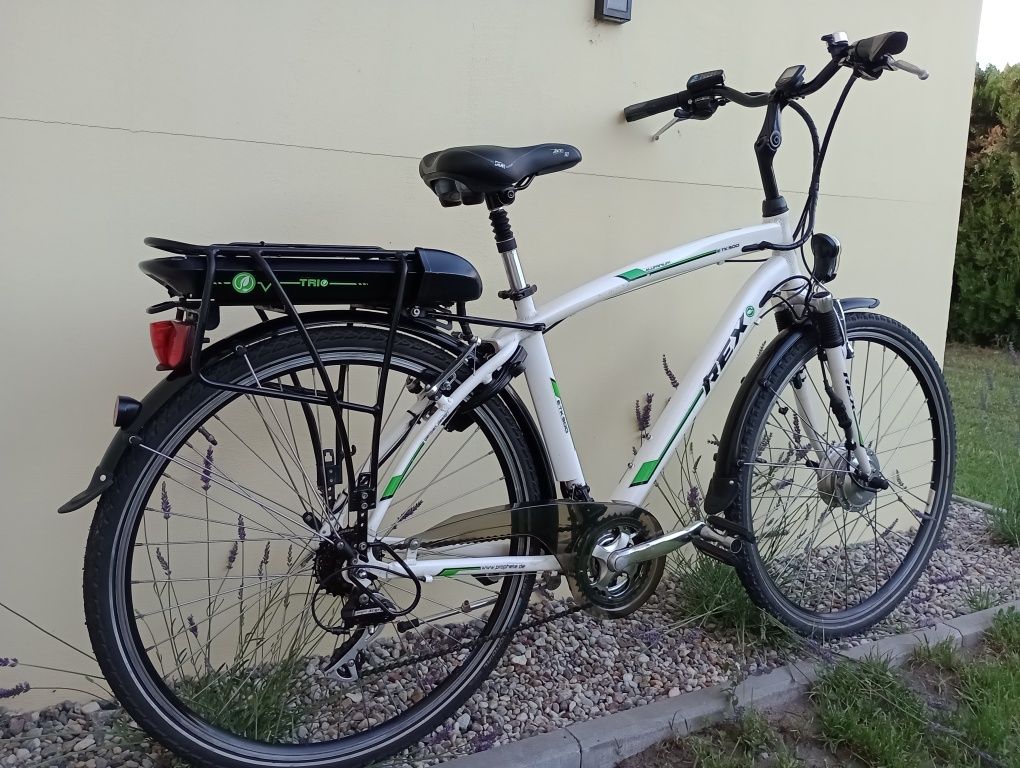 Rower elektryczny 2 baterie w zestawie
