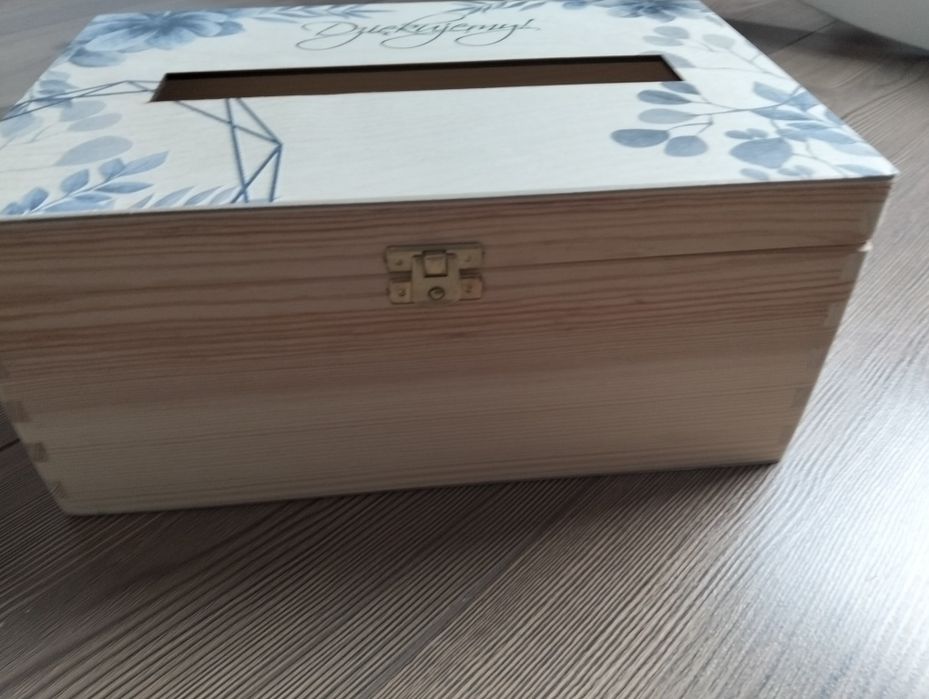 Pudelko na koperty na ślub