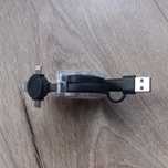 Wysuwany kabel USB 3w1