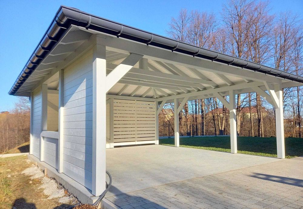 ALTANY • Wiaty • Garaże • CarPorty • Pergole • Tarasy – SOLIDNA EKIPA