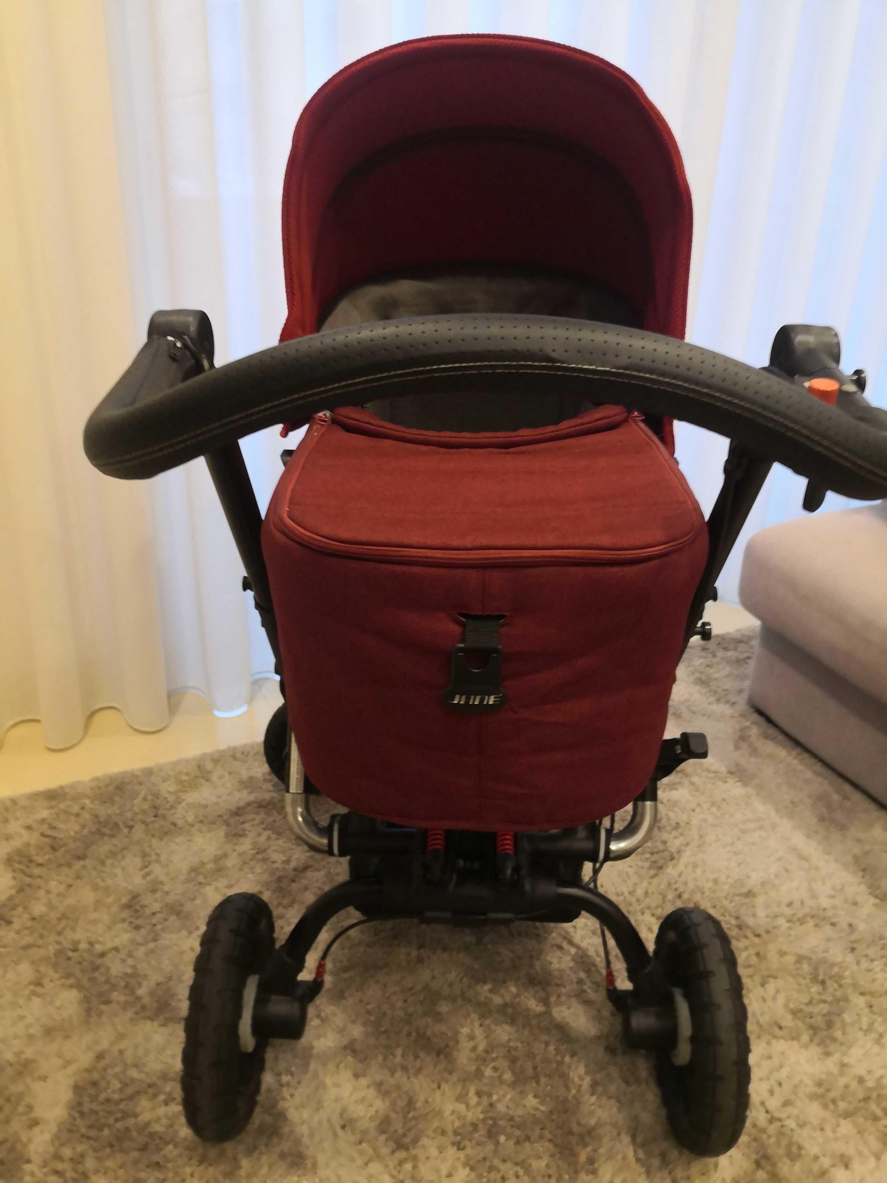 Conjunto JANE Koos i-Size: Carrinho + Alcofa + Ovo (inclui isofix)