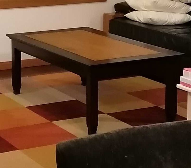 Mesa de centro Madeira Castanho