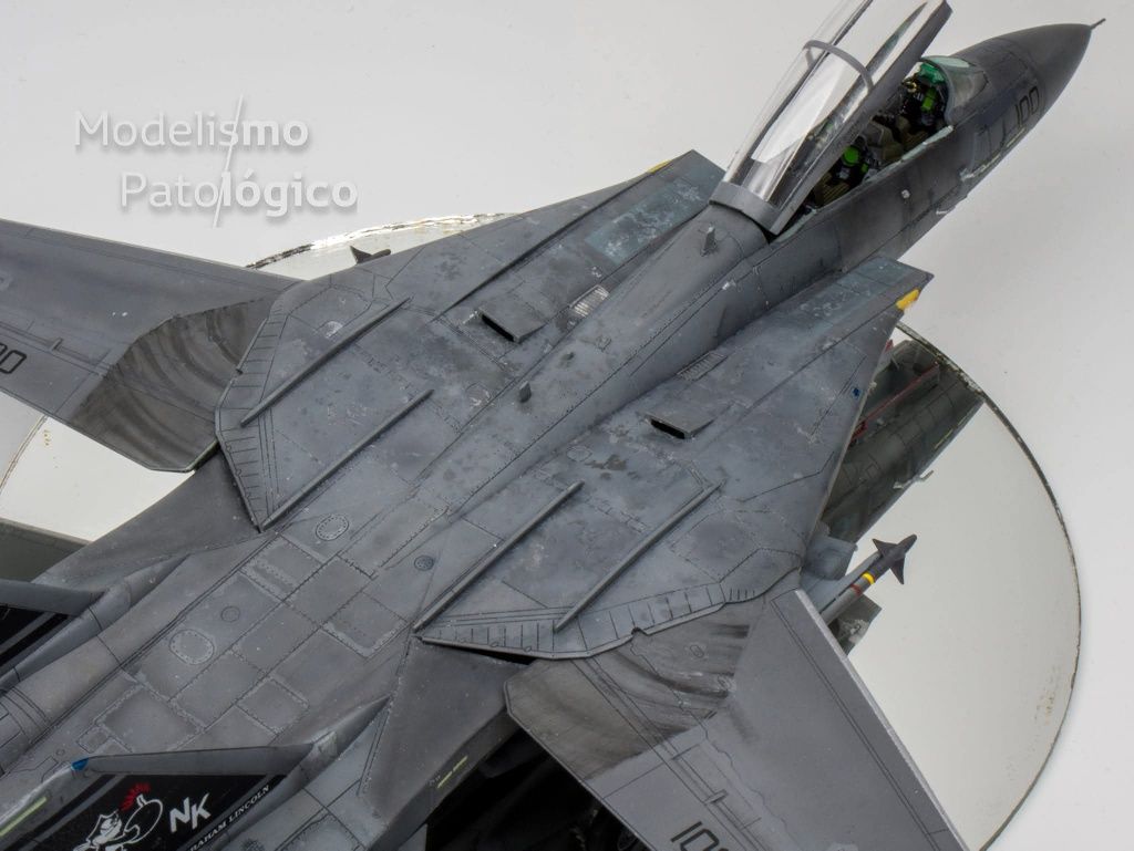 Grumman F14D Tomcat model sklejony 1/72