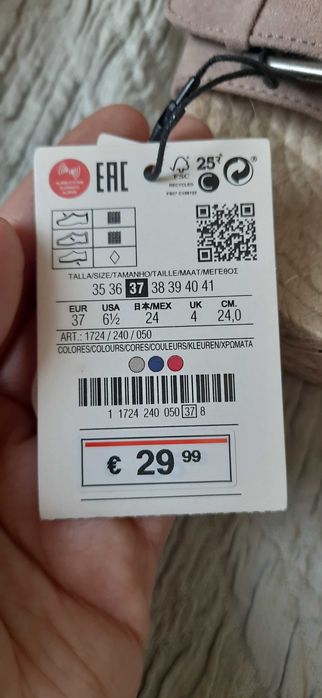 Sandália aberta Pull Bear Tm.37