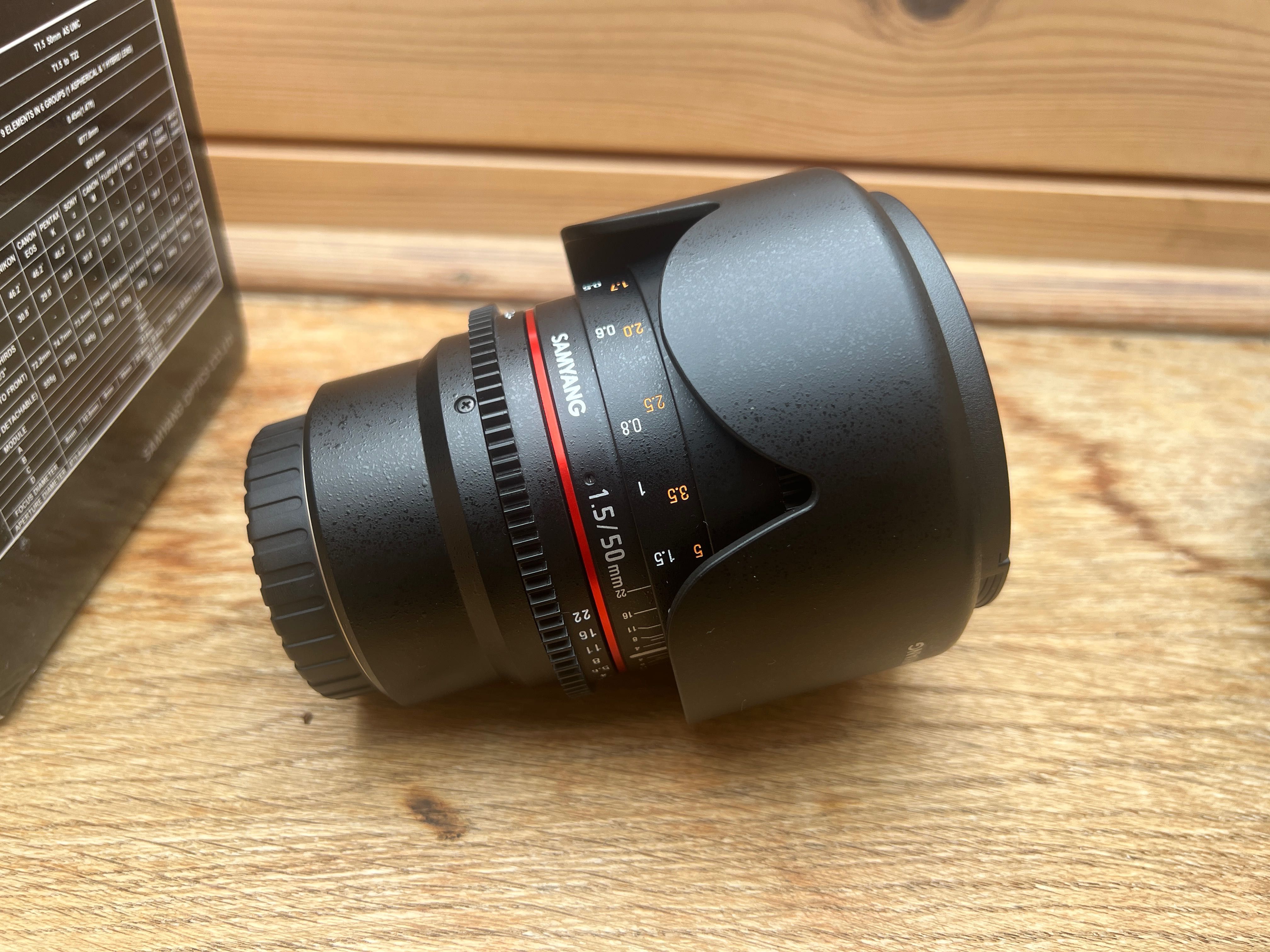 Obiektyw Samyang  T1.5/50mm 1:1.50mm AS UMC VDSLR M4/3