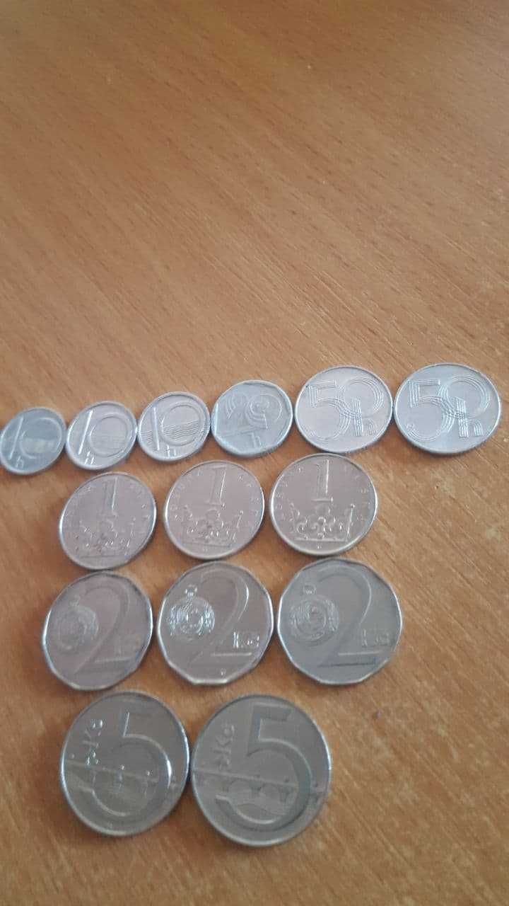 монеты Болгария, Венгрия, ГДР, Словения, Польша,Чехия.