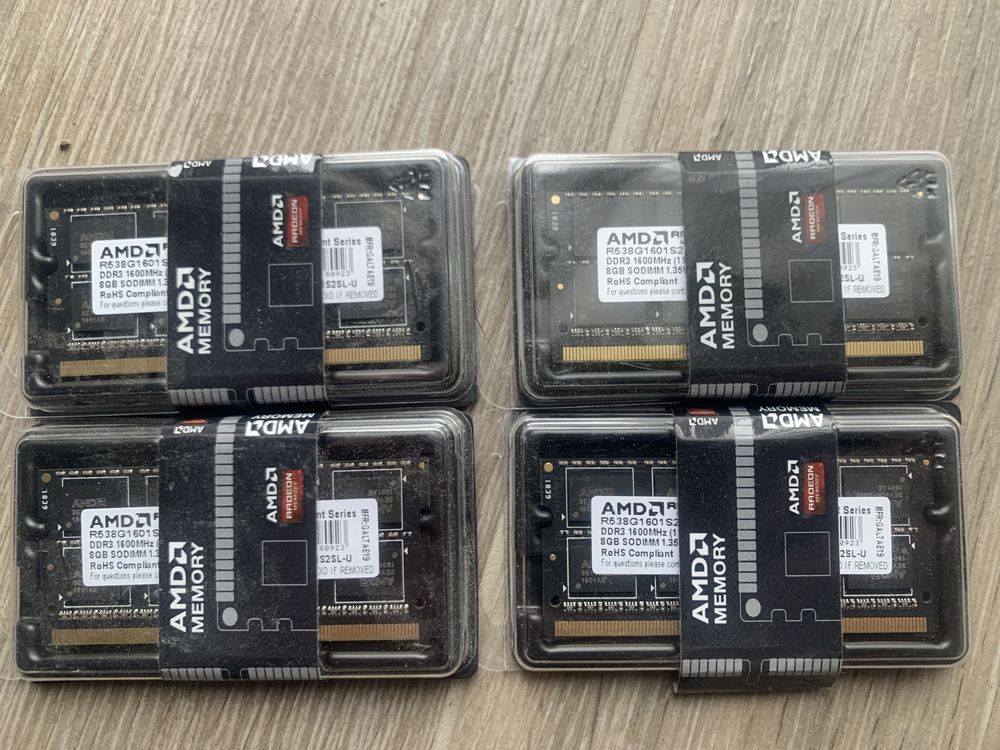 DDR3 8Gb AMD для ноутбука