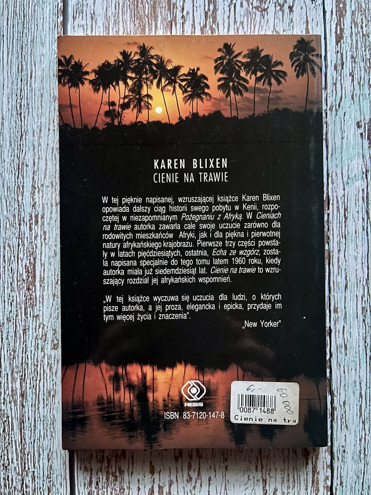 Cienie na trawie Karen Blixen