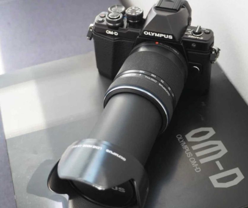 Aparat fotograficzny Olympus OM-D E-M10 Mark II czarny przebieg 1404