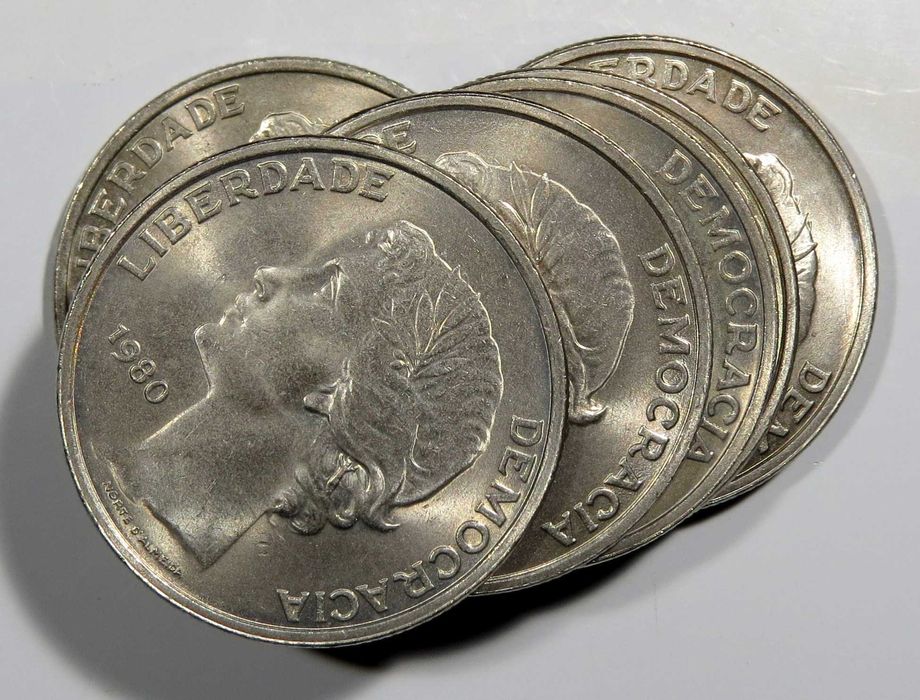 Portugal - 25 Escudos 1980 de rolo - 1€ cada