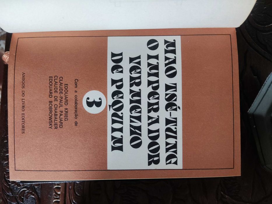 Colecção de 6 livros "Mao Tsé Tung e a história do povo Chinês"
