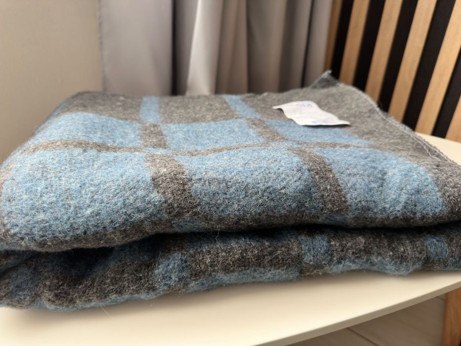 Ковдра Vladi  напіввовна 140*205 Одеяло шерстяное Влади