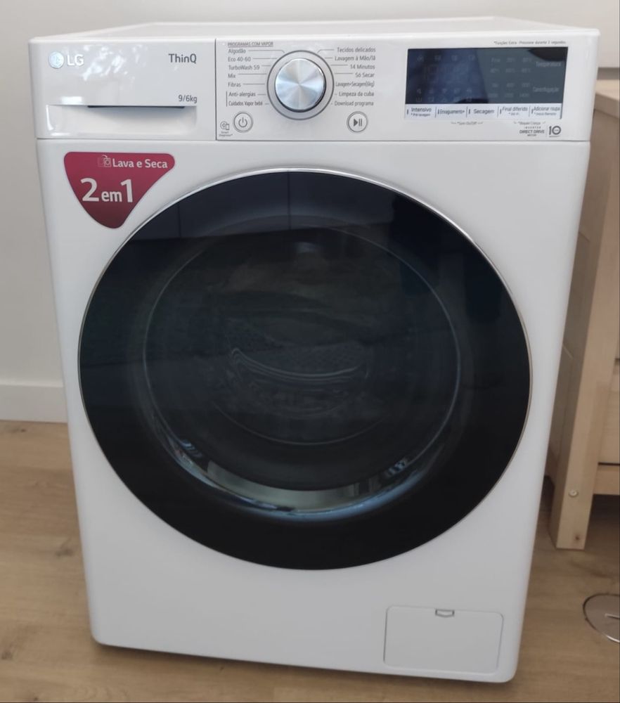 Máquina lavar e secar LG