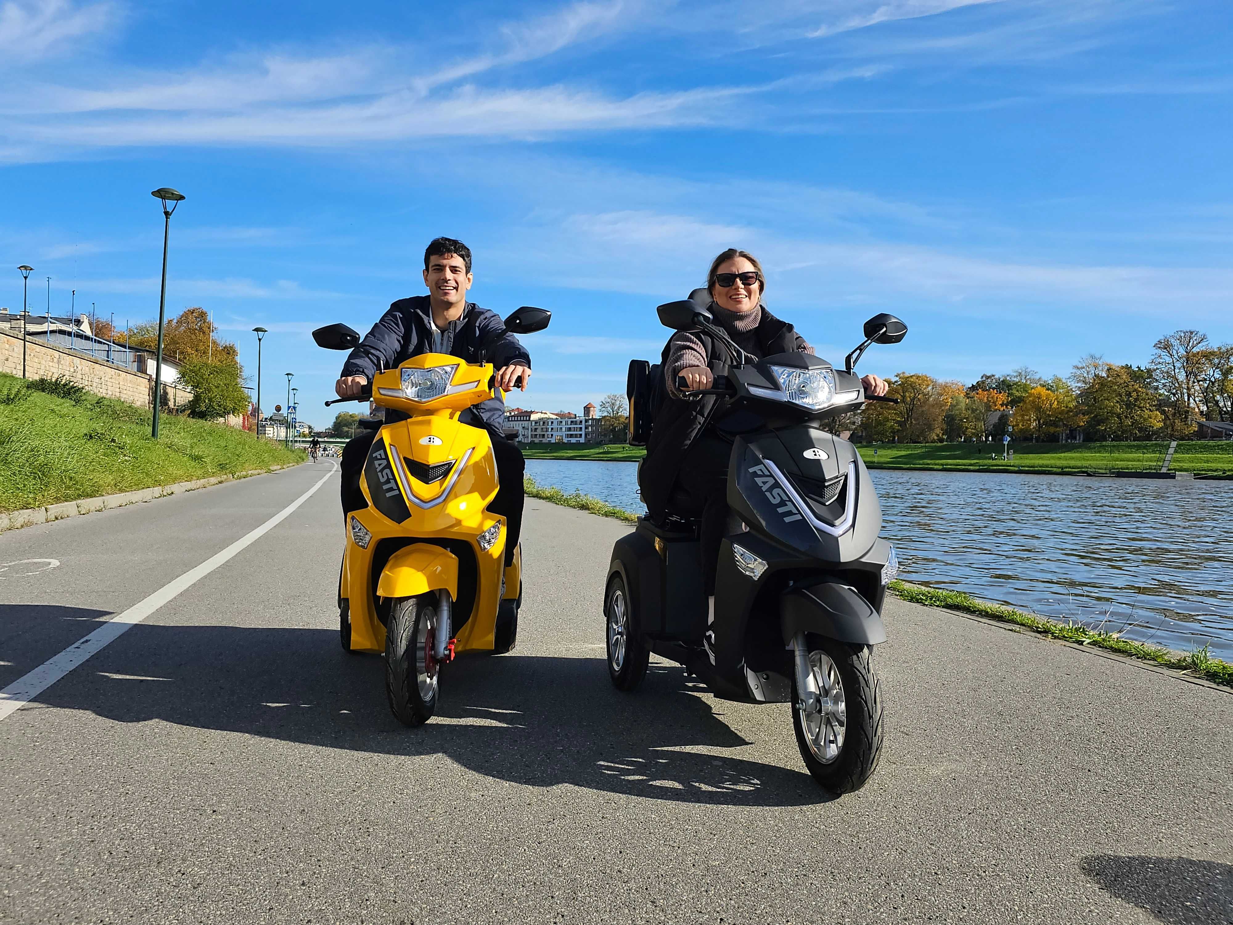 Skuter elektryczny Electroride Fasti 3 Max, czarny