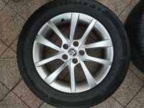 Oryginalne felgi Skoda Elbrus 18 cali opony letnie Kodiaq Karoq