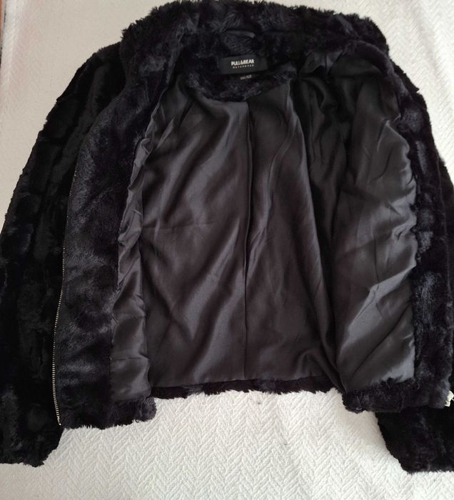 Kurtka - sztuczne futerko
