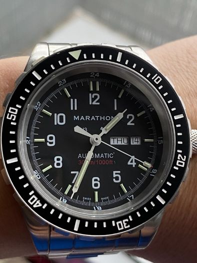 Marathon JDD US military zegarek Swiss Made Diver 300m