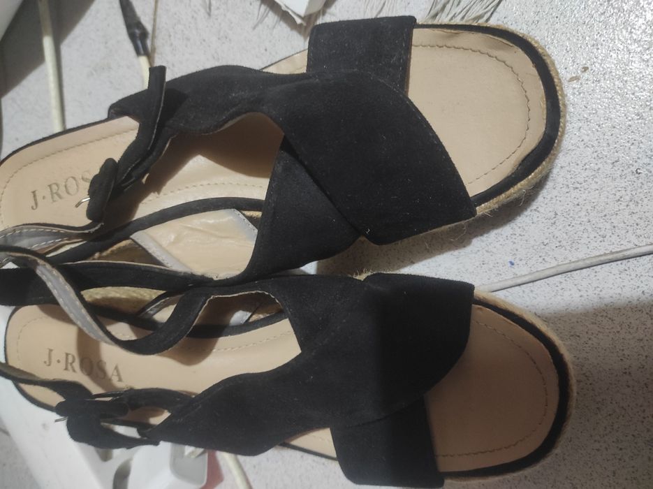 Sandalias de sola de corda